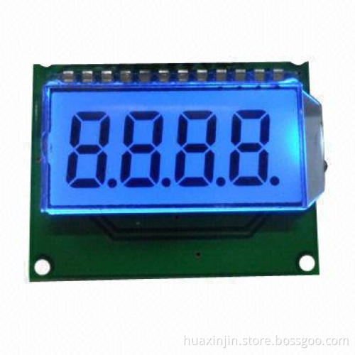 4-digit 7-segment LCD module